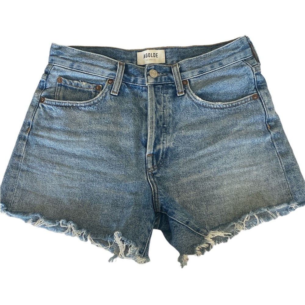 Agolde Parker Denim Shorts Size 25